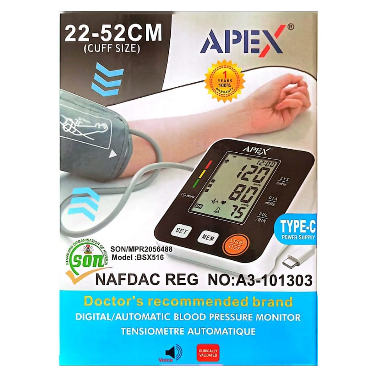 Automatic Blood Pressure Monitor