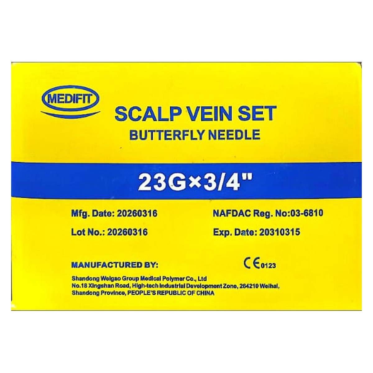 Scalp Vein Set (Butterfly Needle)